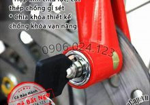 Ổ Khóa Đĩa Chống Trộm Cho Xe Máy - NPD-KX-JinKu-3875 (Màu ngẫu nhiên)