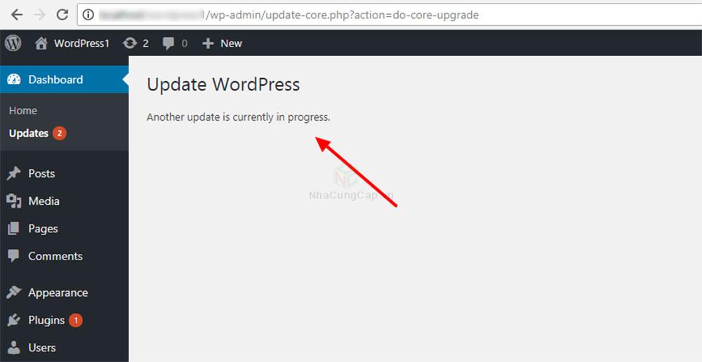 Cách sửa lỗi ‘Another Update is Currently in Progress’ trong WordPress