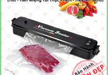 [Loại Tốt] Máy Hút Chân Không - Đa Năng Có Hàn Ép Miệng Túi Thực Phẩm - Sản Phẩm Hữu Ích Cho Chị Em Nội Trợ - NLVQ-5233-MECK