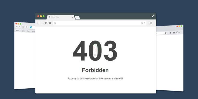 Cách fix lỗi HTTP Error 403 trên WordPress