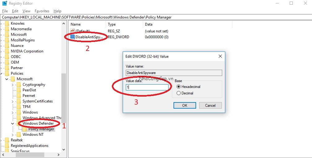 Hướng dẫn cách tắt Windows Defender trên Windows 10 cực kì đơn giản