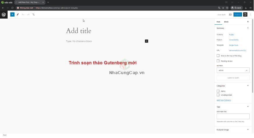 B2 Tắt Gutenberg Bật Classic Editor Trong WordPress Plugin