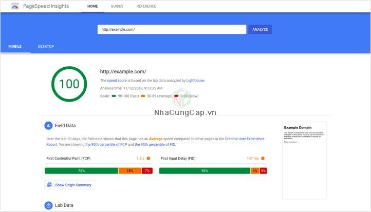 Tìm hiểu & hướng dẫn kiểm tra tốc độ web bằng PageSpeed Insights